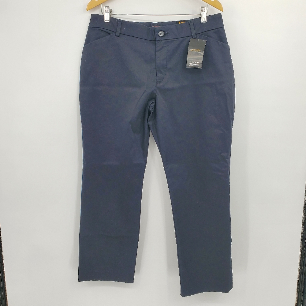 ☆☆ Lee Black High Rise Pants Size 14P NWT